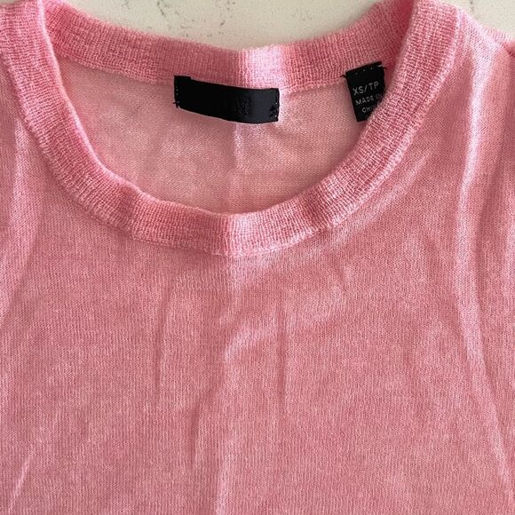 ATM Cashmere light weight cashmere short sleeve top size XS - Picture 4 of 5